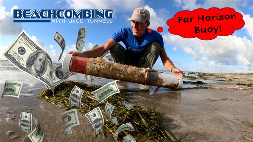 While beachcombing, I stumbled across something way more interesting than shells — a Far Horizon Buoy that had washed ashore. 🌊🔎 These buoys are scientific instruments designed to drift with the ocean, collecting valuable data on ocean currents that scientists use to better understand how our seas move and change over time. The best part? Returning the buoy earns a $40 reward, but the real value is knowing the data it collected helps researchers track ocean circulation and improve marine scien