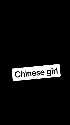 Chinese girl on TikTok
