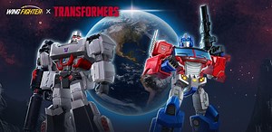 Wing Fighter x Transformers Collaboration