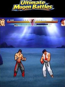 Ryu vs Liu Kang: The Battle for Fighting Game Supremacy! 🥊🔥 #shorts