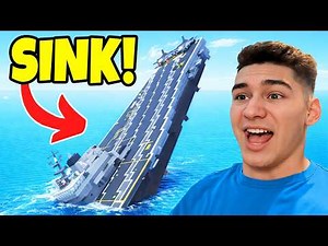 TESTING The Most REALISTIC Aircraft Carrier IN ROBLOX!