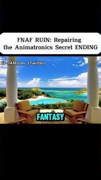 FNAF RUIN: Repairing the Animatronics Secret ENDING #100kview #fnaf #freddyfazbearspizza