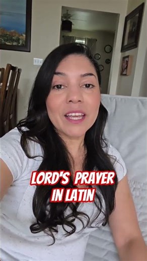 I love to pray in Latin! I know it in English, Spanish, and Latin. I may add another language soon!