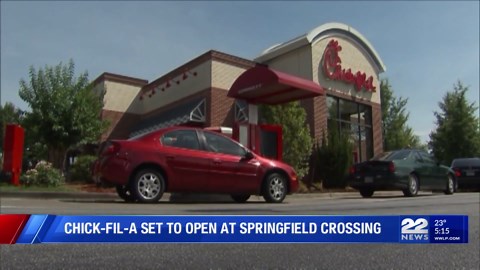 Chick-fil-A at Springfield Crossing debuts Thursday