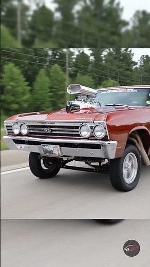 🏁LIFTED POWER! 🚀 Supercharged 1967 Chevelle Gasser Build! #Chevy #Gasser