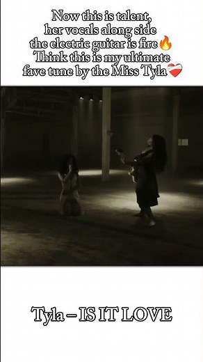 Now this is talent, her vocals along side the electric guitar is fire 🔥🔥🔥