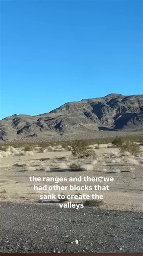 Elley Knows Rocks on Instagram: "Roadside geology, of the basin and range in Nevada. – – #Geology #BasinAndRange #Nevada #outdoors #RoadTrip"