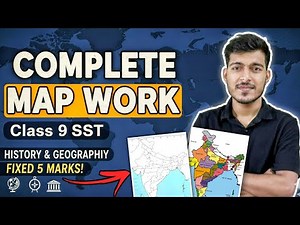 Class 9 SST Complete Map Work | Geography and History Map Revision | NCERT Map | Social With Sumit