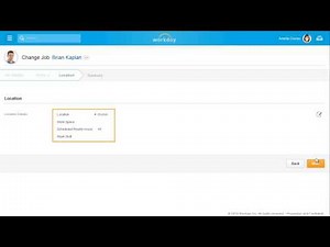 Initiate a Job Change