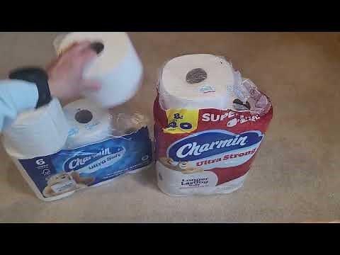 Charmin Ultra Soft VS Charmin Ultra Strong - Toilet Paper Comparison