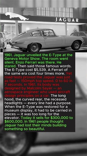 Enzo Ferrari — the man who built Ferraris