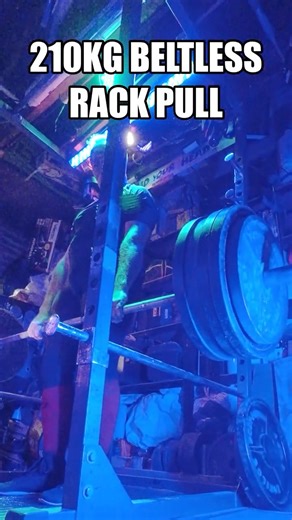 210kg raw rack pull at 62yrs