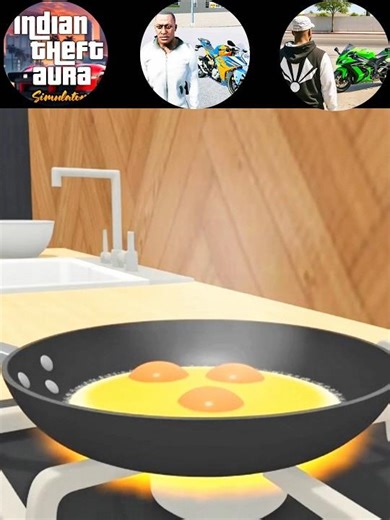 Cooking Challenge 😱 Itas vs Gtiv vs Indian Bike Driving 💥😈 #shorts #viral #gta #gaming