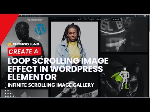 Create a Looping Scrolling Image Effect in WordPress | Infinite Scrolling Image Gallery