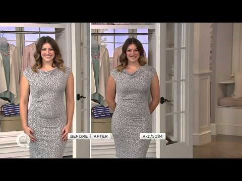 TC Shapewear Just Enough Step-In Waist Cincher on QVC
