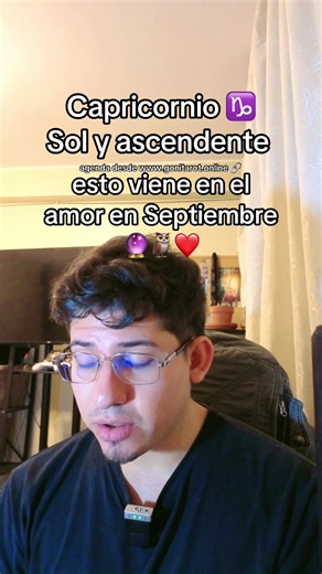 Capricornio: qué viene en el amor en septiembre (sol y asc.)