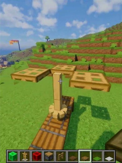 Minecraft Picnic Table 🧺