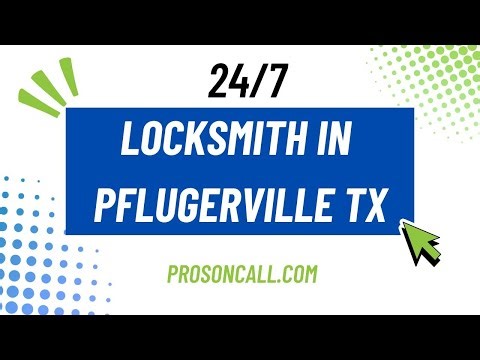 Pro's On Call: Your Trusted Pflugerville Locksmith