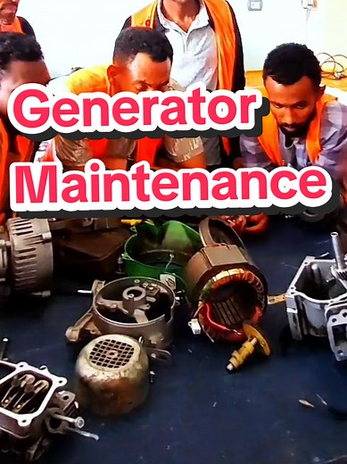 Generator Servicing, Maintenance and installation Training #generator#industrial #machine #repair #course