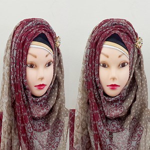 8K views · 102 reactions | 2 minutes hijab style simple and easy / Everyday hijab tutorial | Rana Craft | Facebook