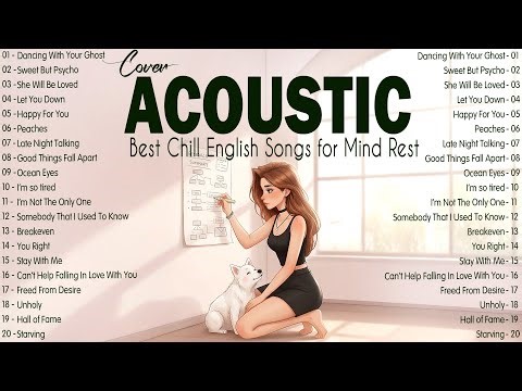 Best Chill Songs with Lyrics 2026 Moments 🌤 Pure English Acoustic Songs for Mind Rest