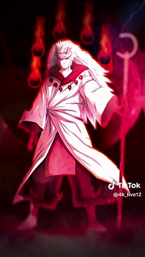 Live Wallpaper 4K Madara Uchiha: Sharingan Animation
