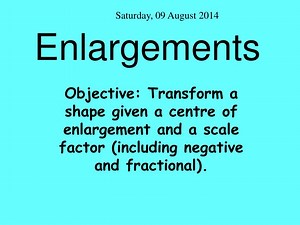 Enlargements