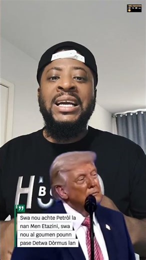 Donald Trump di swa nou Ht gaz la nan menl, sa nou al goumen pou nou ouvèl detwa dormus lan - Smog