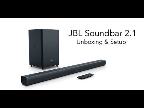 JBL Soundbar 2.1 with Wireless Subwoofer Unboxing & Setup | Digit.in