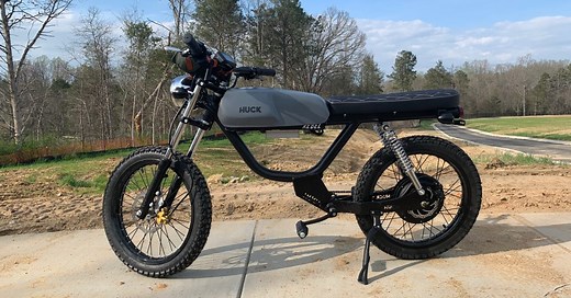 Huck Cycles debuts fast and powerful American-made retro electric mopeds