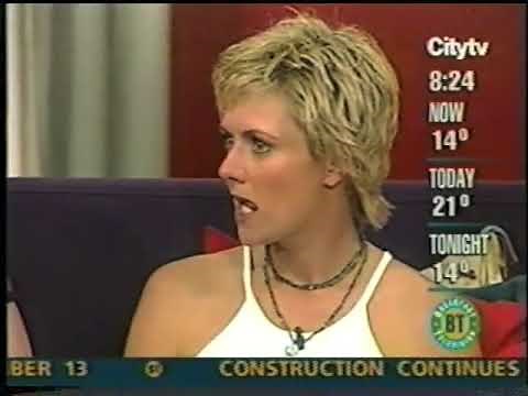 Amanda Tapping on Breakfast TV 2002