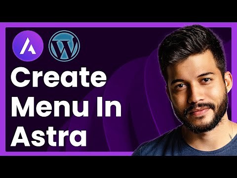 How To Create Menu In Astra Theme (easy tutorial)