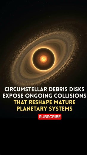 CIRCUMSTELLAR DEBRIS DISKSEXPOSE ONGOING COLLISIONSTHAT RESHAPE MATURE PLANETARY SYSTEMS.
