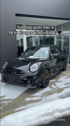 Just something about a MINI Cooper convertible #MINIConvertible #OpenTopDriving #MINILife