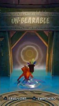 Crash bandicoot 2 cortex strikes back: how to find the secret level in the un-bearable level #ps5