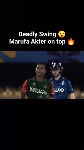 140K views · 3.7K reactions | Deadly Swing  _ Marufa Akter on top   Download Sofascore app: https://app.sofascore.com/nixz/livescore | Cricket Live Score | Facebook