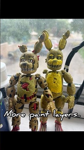 Making A Funko Spring Bonnie Custom Action Figure!