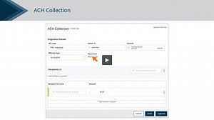 Creating an ACH Collection