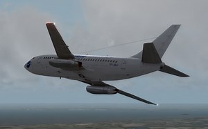 【Prepar3D落地】芬兰货运航空波音737-200C目视手动落地英国绍森德机场