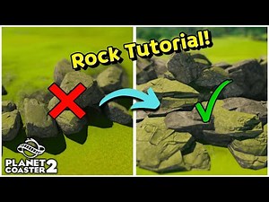 Planet Coaster 2 Rockwork and Foliage Tutorial