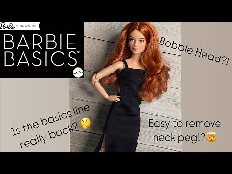 NEW Barbie Basics Model #4 unboxing and review!