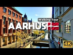 [4K] AARHUS WALKING TOUR - THE SECOND-LARGEST CITY IN DENMARK
