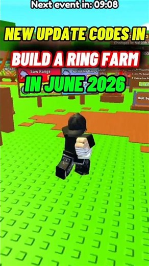 *NEW* ALL WORKING UPDATE 4 CODES FOR BUILD A RING FARM ROBLOX JUNE 2026 | BUILD A RING FARM CODES