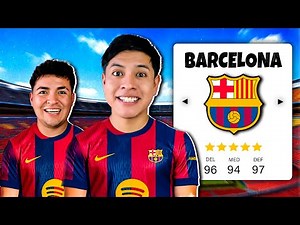 Somos FICHAJES del BARCELONA en el MODO CARRERA 😱 *EdsonFDB & Ramirin*