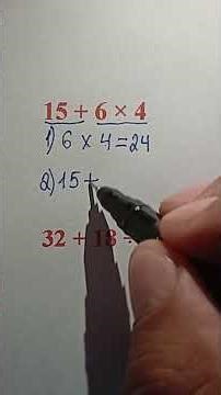 How to Perform Basic Mathematical Operations Step by Step #math #mathematica #mathematics #mathtrick