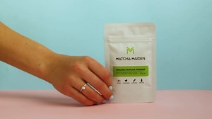Matcha Maiden Organic Matcha Powder - 28.35g (1oz). Organic Japanese Matcha made from 100% Pure Stone Ground Green Tea Leaves