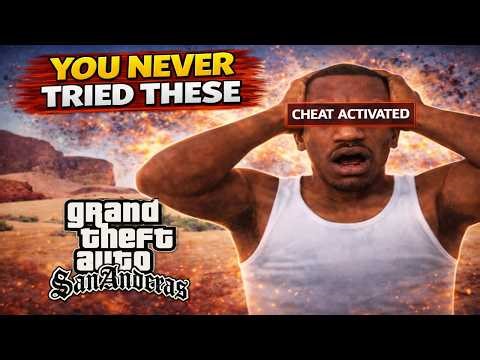 3 Weird GTA San Andreas Cheats You Never Tried!