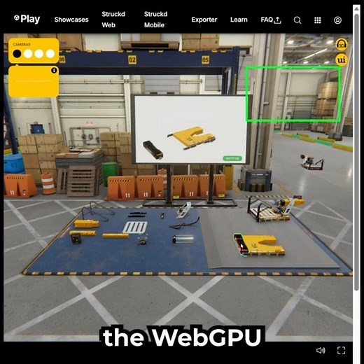 Unity 6 NEW WebGPU Free Demo Project - Factory Training