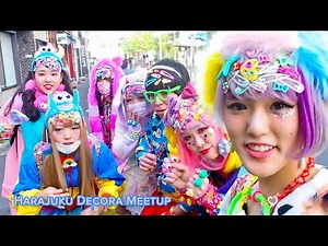 Harajuku Decora Tutorial & Kawaii Artwork in Tokyo