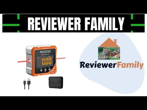 Proster Digital Angle Finder with Laser 4-Side Magnetic Angle